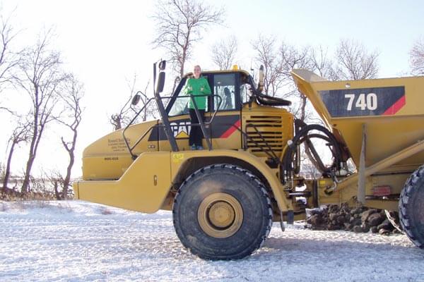 Earthmover Parked